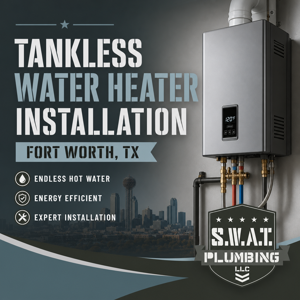 Tankless Water Heater Installation Fort Worth TX